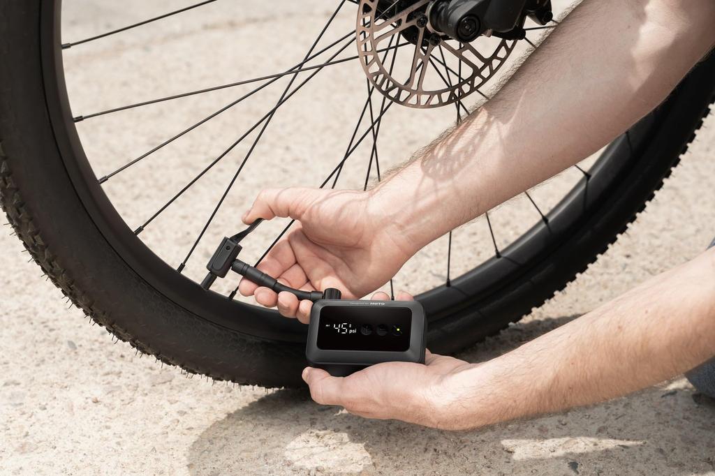 HOTO Pocket Air Electric Air USB Large Digital Display Pump, Pump, Rechargeable, Type-C, Lightweight, Powerful, Portable, Capacity,