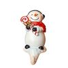 Christmas Decoration Snowman Hook Resin Ornament