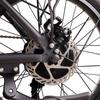 Electric Bicycle Ebycco S1 20" Tire 250W Motor City Electric Bike For Adult 36V 10.4Ah Dual Disc Brakes Max Range 50Km 7 Speed Black