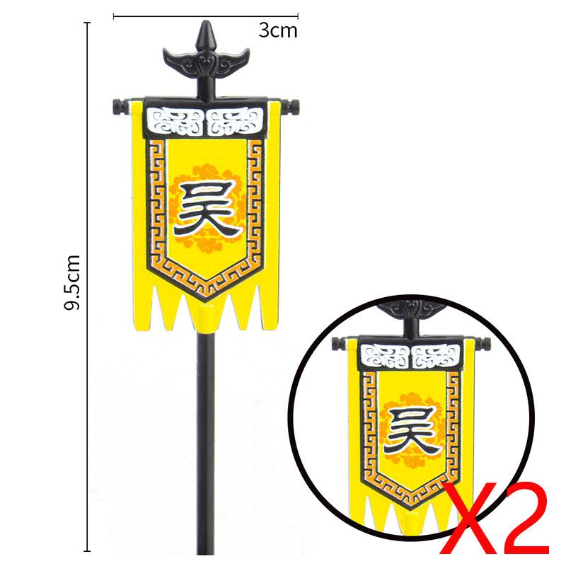 Medieval Accessories Building Blocks Soldiers Weapons Military Flags Mount War Horses Orc Mount Flags Wolf Bricks Kids Toys Gift