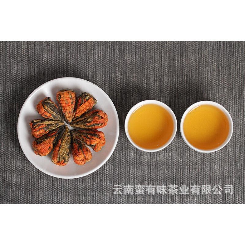 500г Чай Юньнань Дянь Хун Фэнцин Ранняя весна Пагода лилий Дянь Хун — фото 11