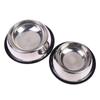 Stainless Steel Pet Dog Bowl Food Storage Container Dog Food Bowl Water Bottle Pet Bowl For Dog Cat Non-Slip Water Feeder Bowls