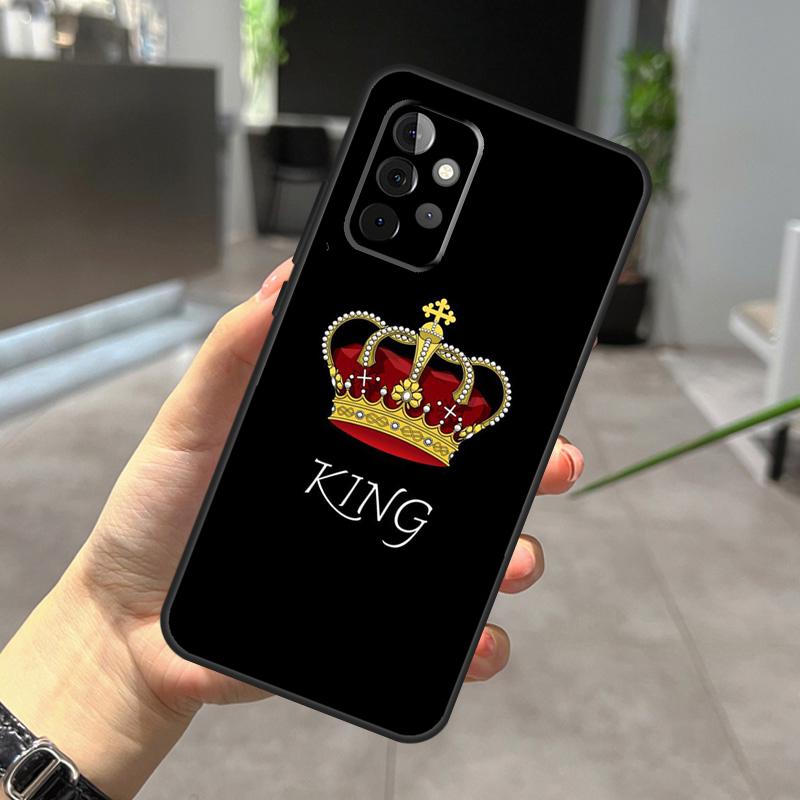 King Queen Art Case For Samsung Galaxy A32 A12 A22 A52 A35 A26 A16 A05 A55 A15 A54 A34 A14 A56 A36 A13 A53