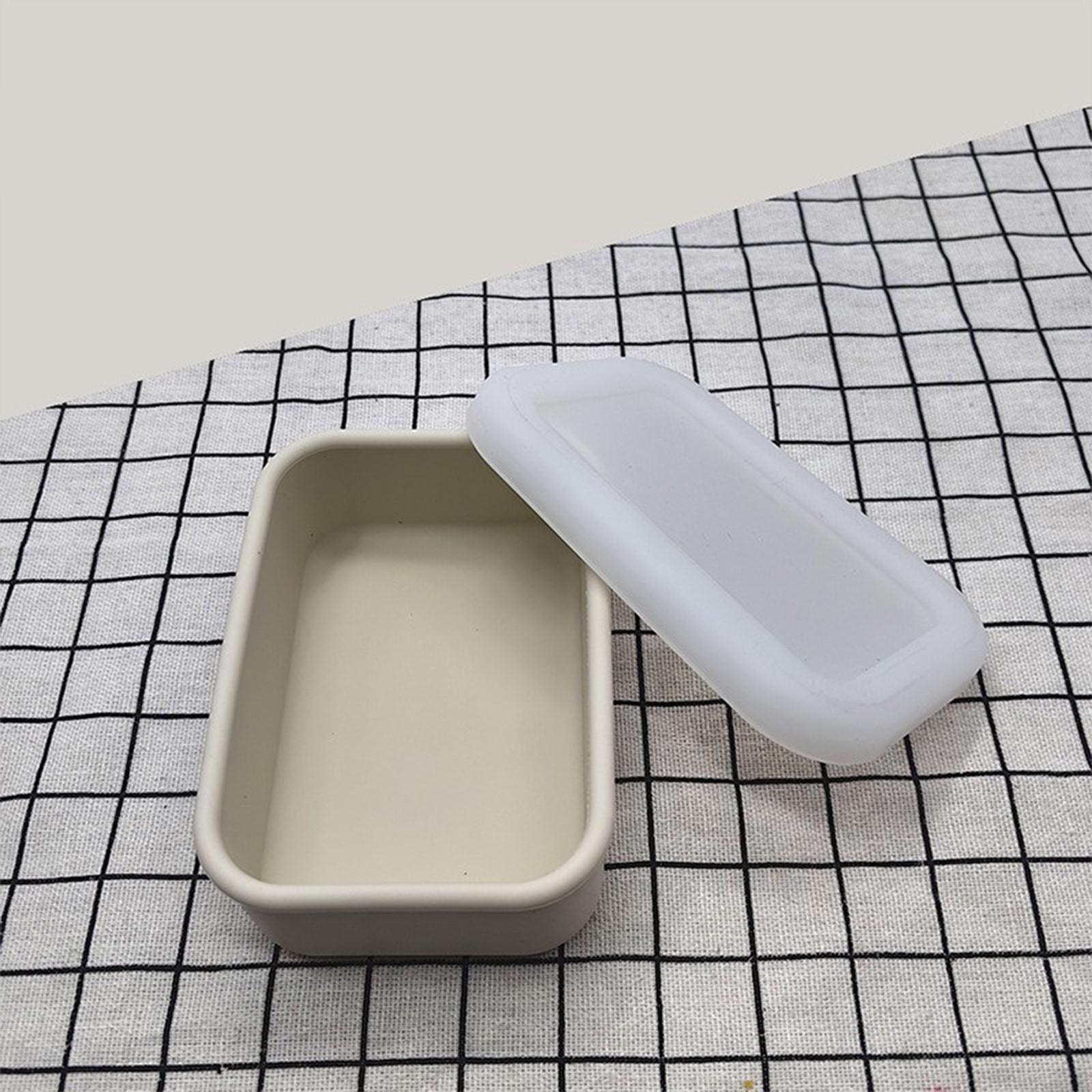 

Силиконовый ящик для хранения, аксессуары для кемпинга, аксессуары для обеда, принадлежности для обеда, портативный силиконовый ящик для хранения пищевых продуктов One Size белый