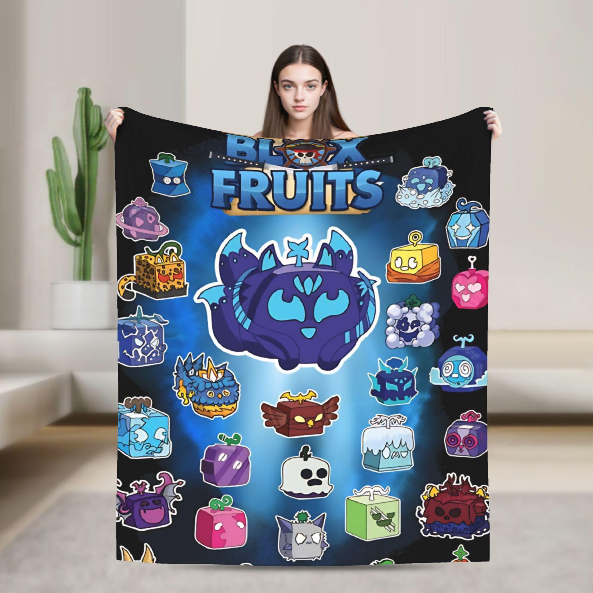 B-Blox Kitsune Fruits Супер Теплое Одеяло Дорожное Плюшевое Плед Уютное для Дивана Кресла Фланелевая Покрывало Чехол для Диван-Кровати 30x40in