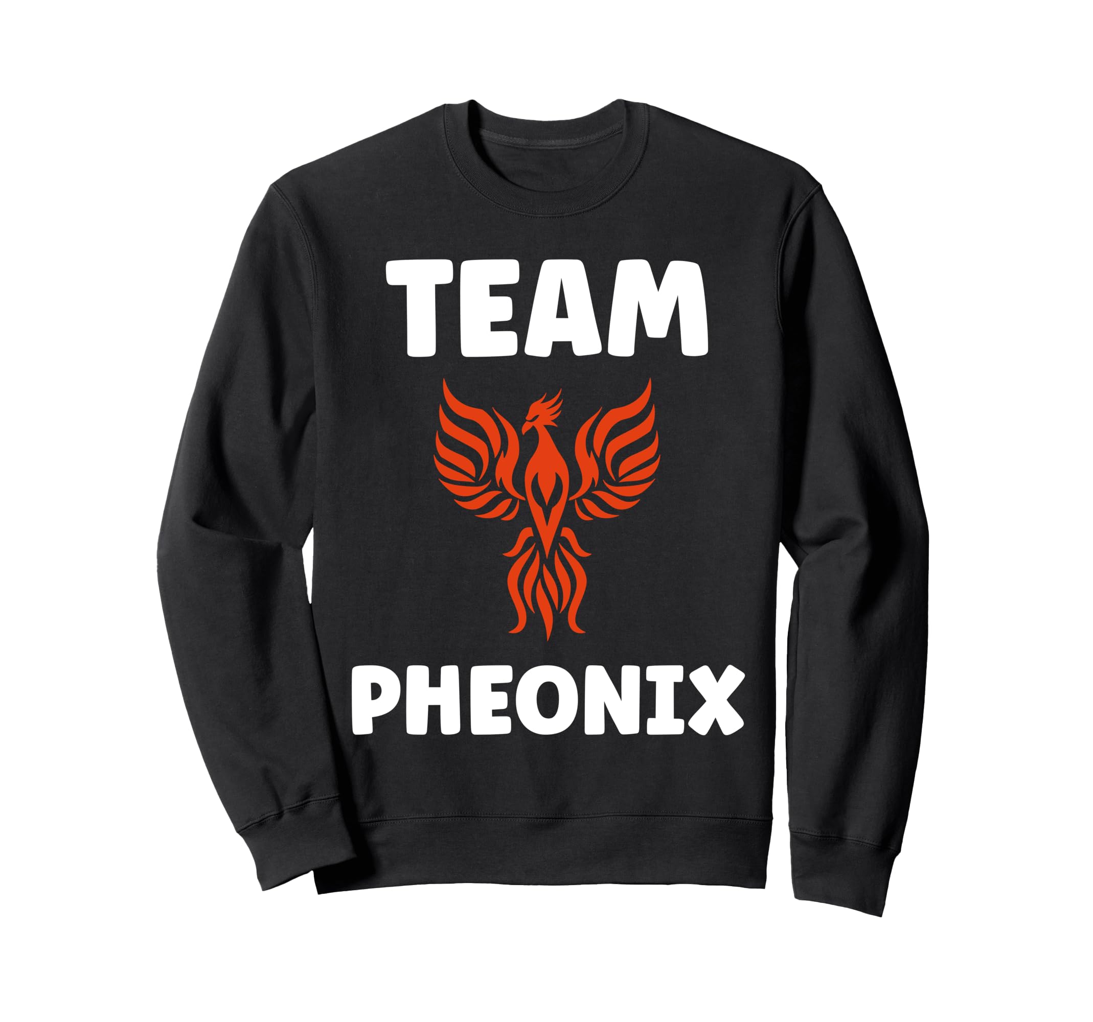 

Humor Phoenix Animals Simple Fire Bird Team Phoenix Sweatshirt чёрный