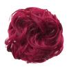 Haarknoten Chignon Damen Pferdeschwanz Haarverlängerung Dutt Haarteil Scrunchie Elastic Wave Curly Scrunchie