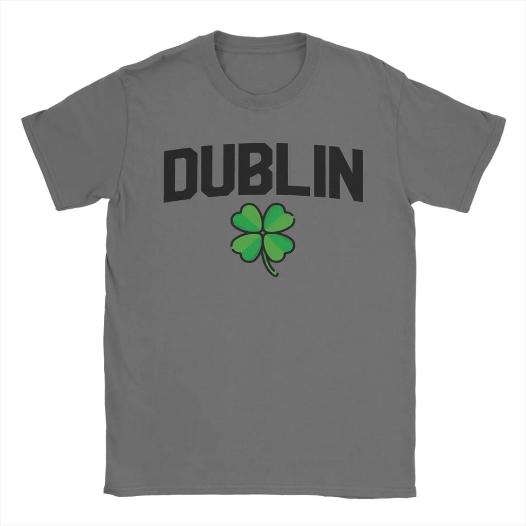 Funny Irish Dublin Ireland Tshirts Unisex Crew Neck 100 Cotton T Shirts Short Sleeve Tees Summer Clothing