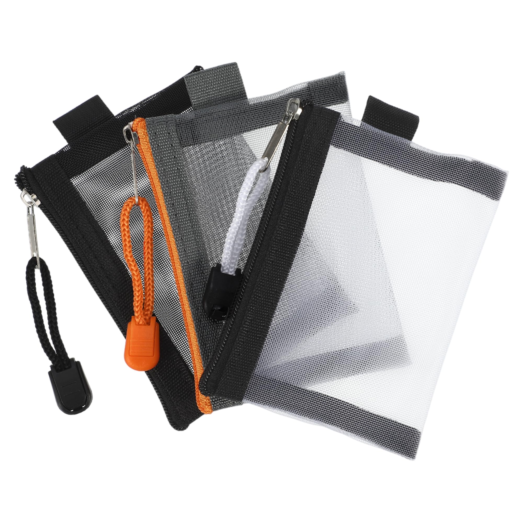 

VOCOSTE Мини Сетчатый Чехол на Молнии Сетчатый Чехол на Молнии для Хранения Портативный Дорожный Многофункциональный Чехол-Кошелек для Кредитных Карт, Сумок, Кошельков, Карт, Наушников, Монет,