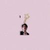 BTS Formal Suit Photo Acrylic Keychain, Bangtan Boys Real Photo Cutout Keyring with Gold Star Charm, Kpop ARMY Fans Bag Pendant