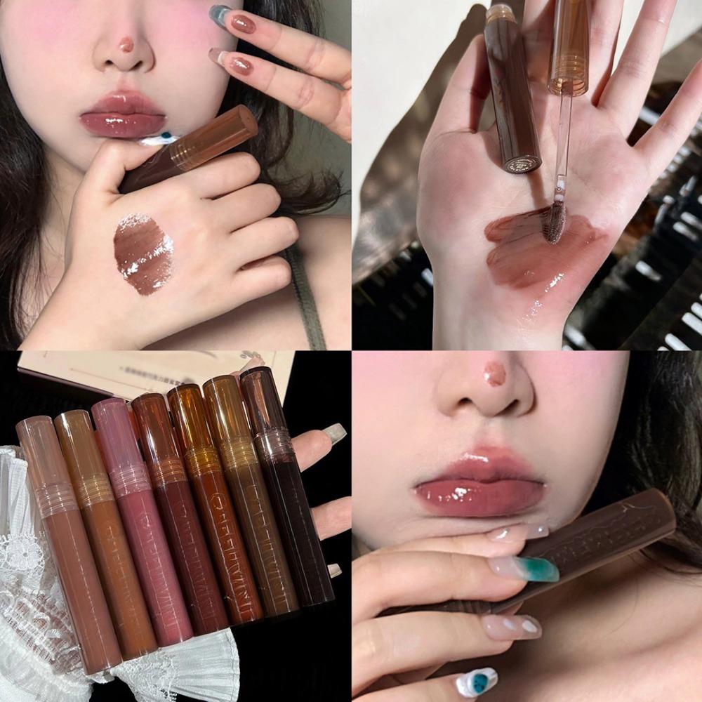 Matte Velvet Lipstick  Lip Gloss Long Lasting Non-marking Red Sexy Waterproof Liquid Lipsticks Lip Makeup Cosmetics