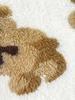 2025 European & American Women's Bear Pattern Furry Long Pants - Autumn/Winter Fashion
