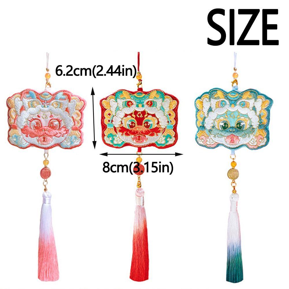 Chinese Traditional Style Sachet Pedant Necklace Cartoon Blessing Pouch Lucky Bag  Small Pouch