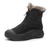 Cold-resistant large cotton shoes, new muffin thick-soled wool cotton shoes