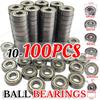 10-100pcs Deep Groove Ball Bearing 607zz 623zz 625zz 626zz 685zz 61900zz Double Shielded Miniature High-carbon Steel Single Row