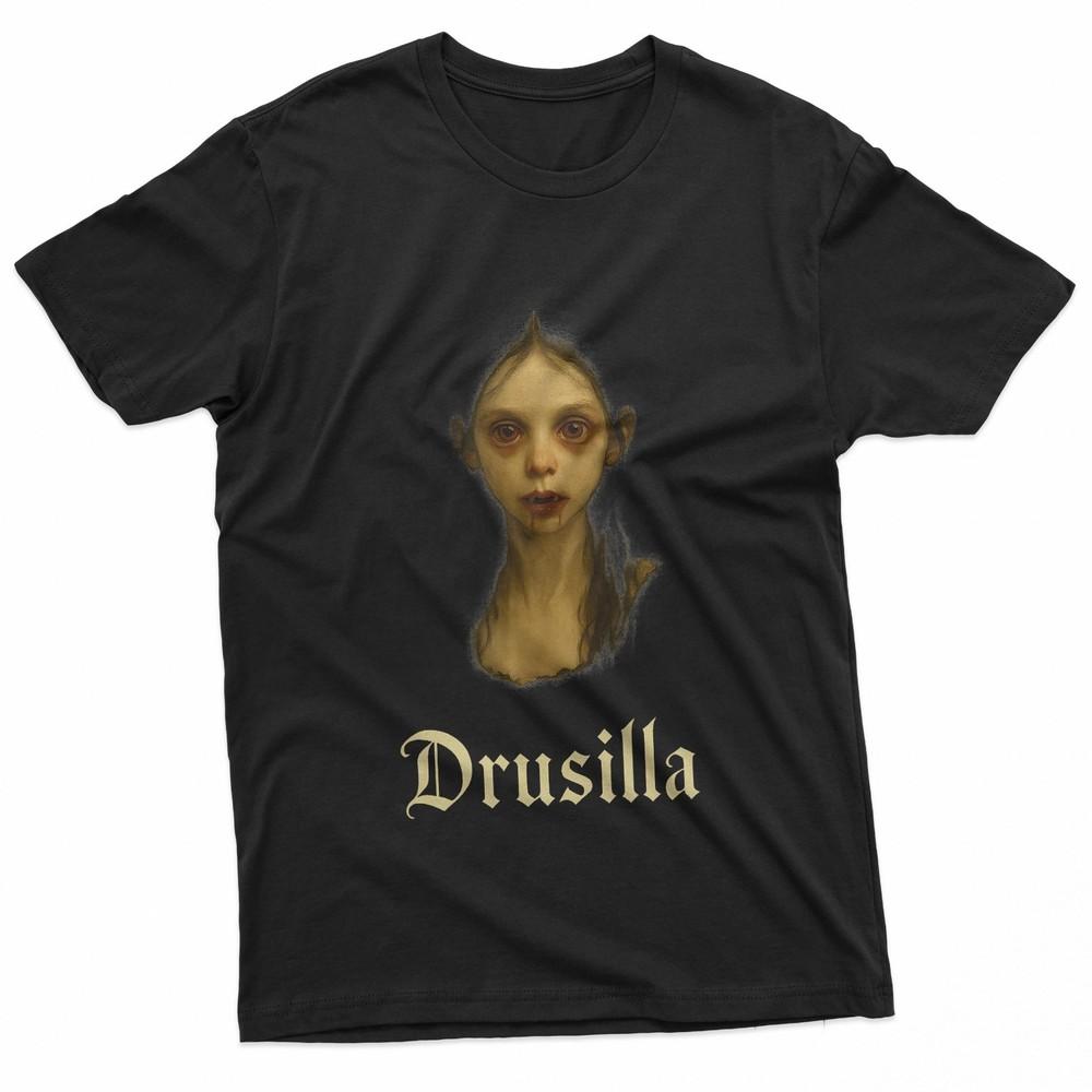 

Drusilla Gothic Childlike Vampire Darkness Inspired TShirt Unisex T-Shirt XXXL
