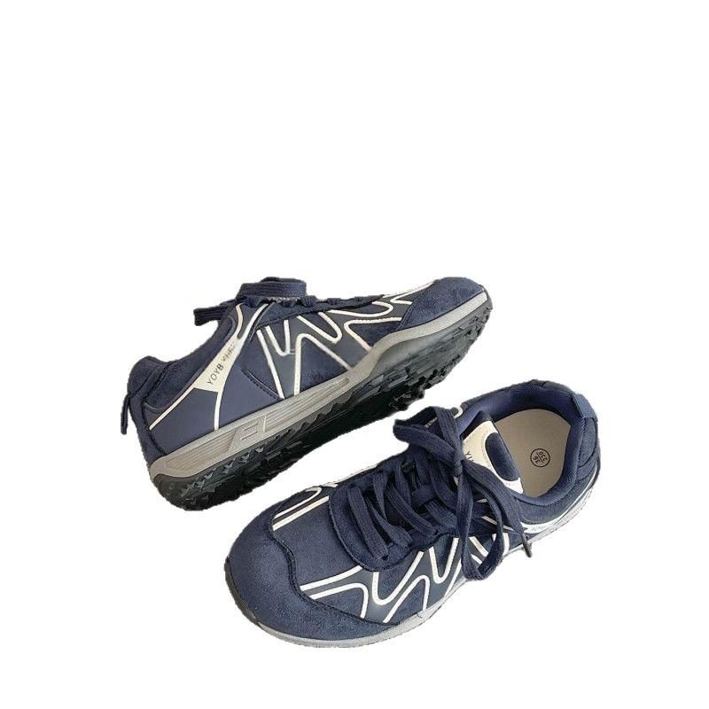 Retro Niche Non-collision Board Shoes Women's New Spring and Autumn Platform Casual Shoes Women's Shoes