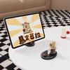 Ornament Capybara Doll Phone Holder Coffee Cup Capybra Model Toy  Phone Accessories
