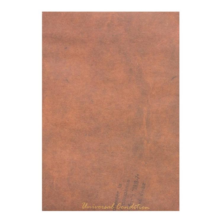 

Vintage Fire-Sealed Kraft Paper Envelope for Journals & Collages - Ideal for Postcards