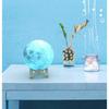 Full Moon Lamp, LED Lunar Night Light Remote Control Table Lamp Dimmable Brightness 16 Main Colors, 4 Light Conversion Modes with USB