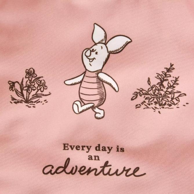 Disney POOH TRAVEL Piglet Clothes Compression Storage Pouch (S) Japan NEW