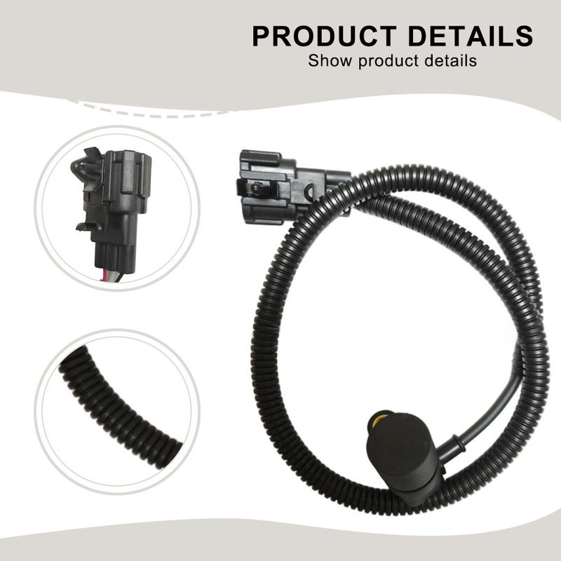 

ZD30DDi Fit Crank Angle Sensor Quick Installation Replacement Installation Wear Resistant For Nissan Patrol Black
