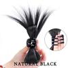 Synthetic Hair Crystal Butterfly Clasp Bun Scrunchie Claw Clip In Hairpiece Hair Extensions Natural Fake Hair Accessories