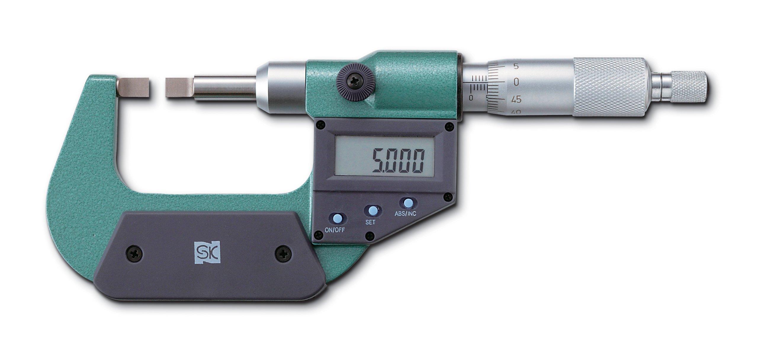 

Niigata Seiki SK Цифровий лезовий мікрометр Прямий тип BA Тип 0-25 мм MCD235-25BA