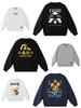 2025 Herbst Fukujin Print Unisex Rundhals-Sweatshirt - Trendiges Langarm-Oversize-Fit