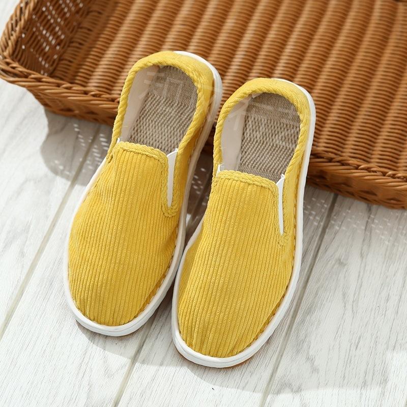 Spring Thin Dopamine Xishan Handmade Old-fashioned Cloth Shoes Men's and Women's Couples Beef Tendon Sole Wear-resistant Handsome Work Shoes