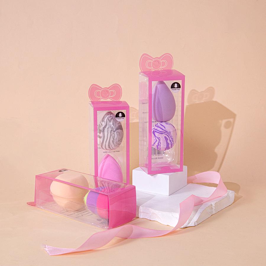 

Набор из 2 спонжей Beauty Blender: Спонж-капля скошенный двойного использования для макияжа влажный/сухой