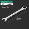 Ratchet Dual-Ended Wrench Set with Flower Opening for Labor-Saving Quick Fastening - Automatic Repair Tool