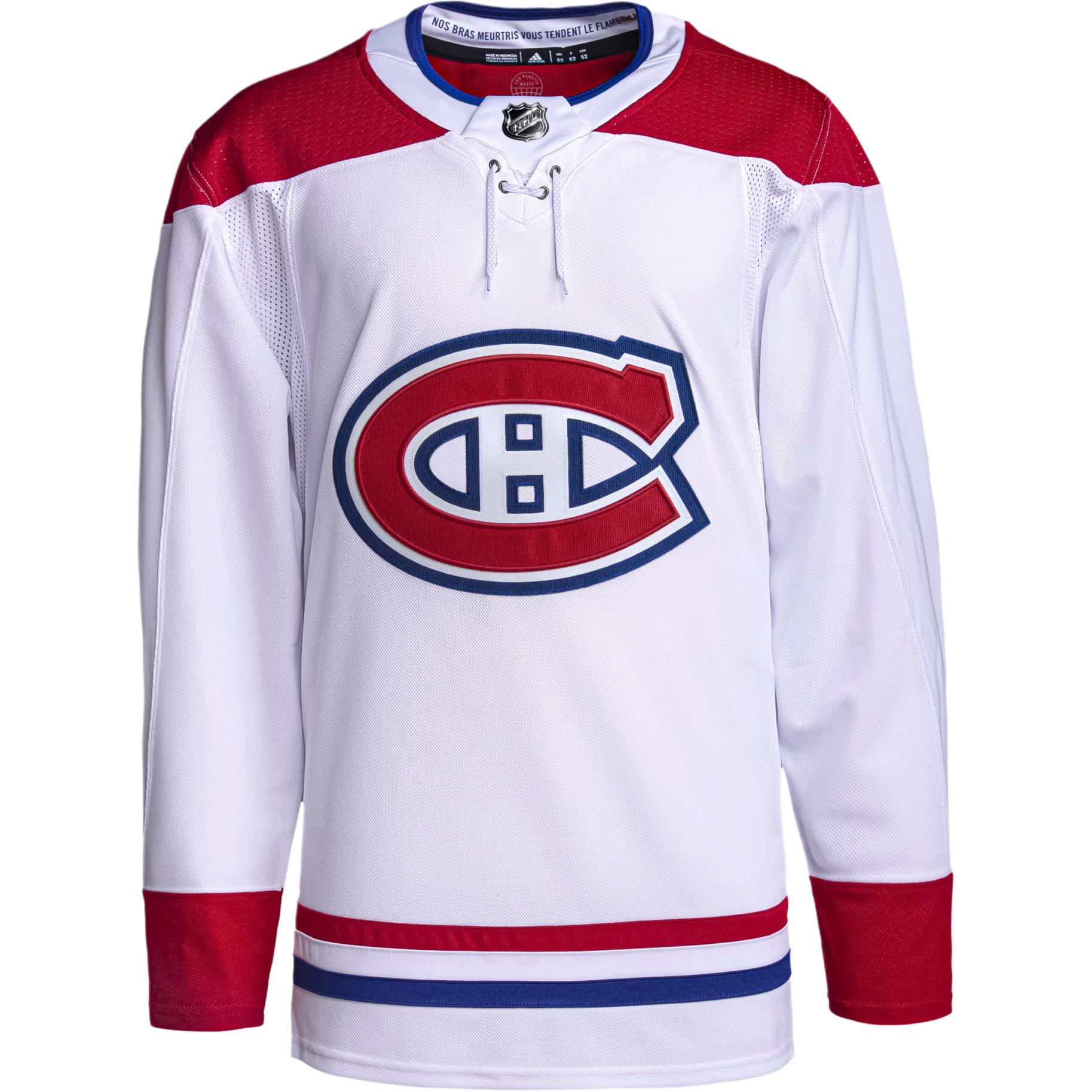 

Adidas CANADIENS AWAY AUTHENTIC PRO JERSEY Sports Apparel Men s White GT5642 54