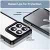 For Motorola Edge 70 5G Phone Case WANLONFENG XC Series TPU Acrylic Cover with Tempered Glass (Big Lens Hole)