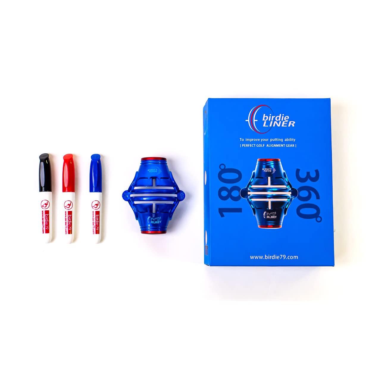 

Birdie Liner Draws Lines on Golf Balls EDSIONGOLF Birdie Liner - 360° - білий