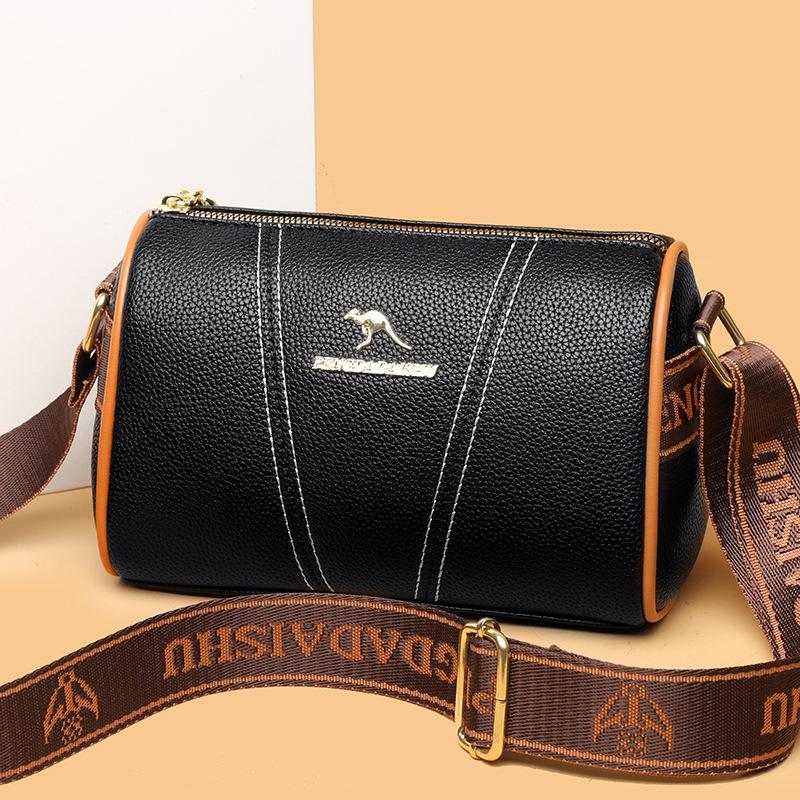 Modische Kissentasche, Breitband-Eink Schultertasche, Vielseitige Lässige Crossbody-Tasche mit Großem Fassungsvermögen