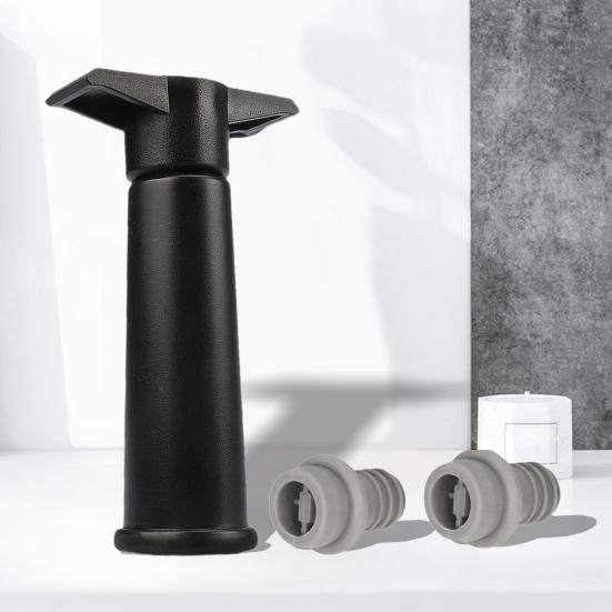 Vakuová pumpa Wine Saver se 6 zátkami Snadné ruční ovládání Netěsnící silikonové těsnění Sada pro konzervaci červeného vína pro většinu lahví