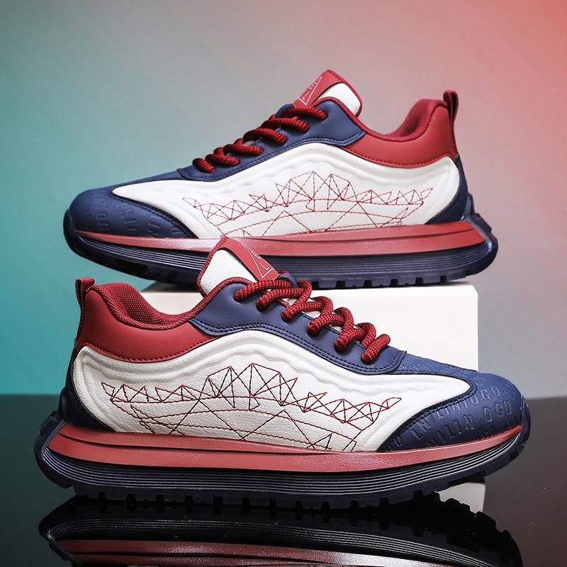 Men's shoes autumn and winter new breathable casual sports shoes non-slip soft-soled men's dad shoes