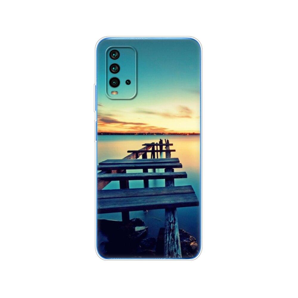 For Xiaomi Redmi 9T Case Silicon Soft Tpu For Redmi 9T Phone Back Cover 6.53 Inch Global Bumper Shockproof Protective Etui Funda