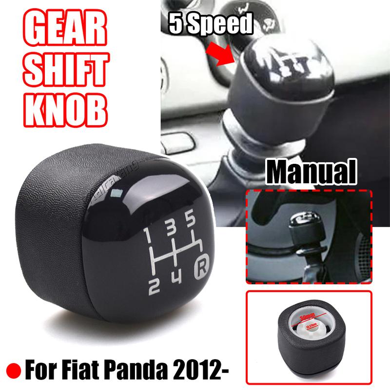 Manual 5-Speed Parts Manufactured Shifts Lever Knob Gear Shift Knob Headball For Fiat Panda 4502942700