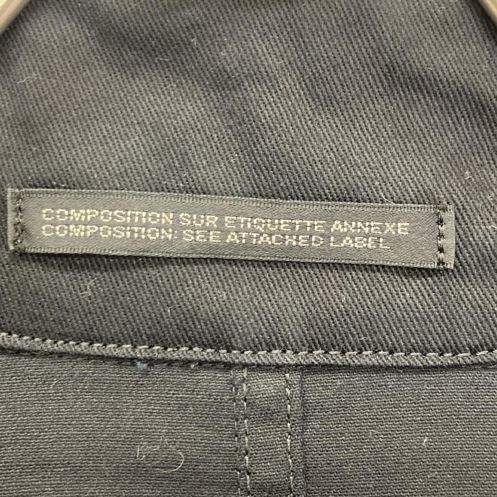 Yohji Yamamoto POUR HOMME 22Stainless Steel HG-C12-056 Black Moss Coat coat 2 blackUsed