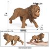 Cross-Border Animal Toy Set: Sheep, Cow, Horse, Donkey, Goat, Poultry Plastic Models