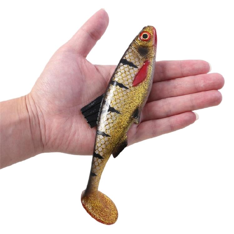 Soft Fishing Lures 2oz 20.3cm Artificial Baits Paddle Tail Swimbaits Fishing Lure for Trout Walleye Swim Baits