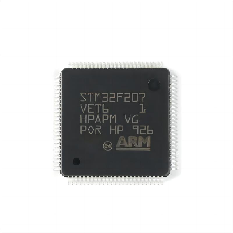 

10PCS новий STM32F207seriesIGH6 IGT6 VCT6 VET6 VFT6 VGT6 ZFT6 STM32F207VET6(60PCS)