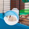 Acrylic Small Pet Animal Cage External Bathroom Toilet House for Hamster Guinea   Bathing