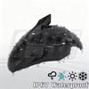 Motorcycle Front Fender Carbon Fiber Pattern Front Wheel Mudguard Water Splash Protection Cover For Honda PCX160 2021-2025
