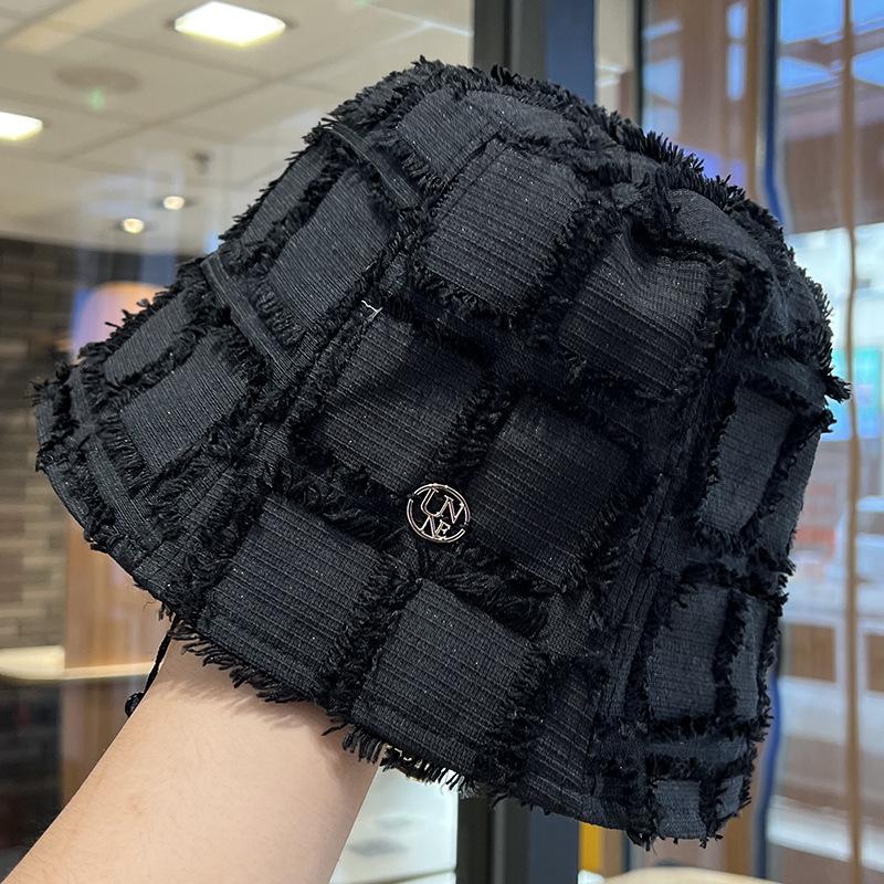 Fisherman Hat for Women New Korean Version Large Head Circumference Niche Fashion Basin Hat Small Bucket Hat Trendy