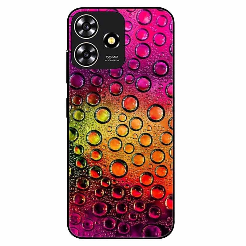 For ZTE Blade A73 4G Case 6.6'' Para Silicone Soft Cool Print Marble Phone Cover for ZTE BladeA73 A 73 4G Shockproof TPU Bags