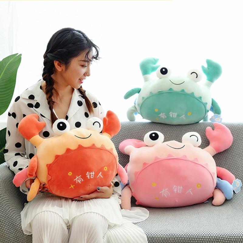 Adorable Crab Plush Toy With Soft And Comfortable Material