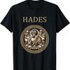 Hades Greek God of the Underworld T-Shirt, Small, Black